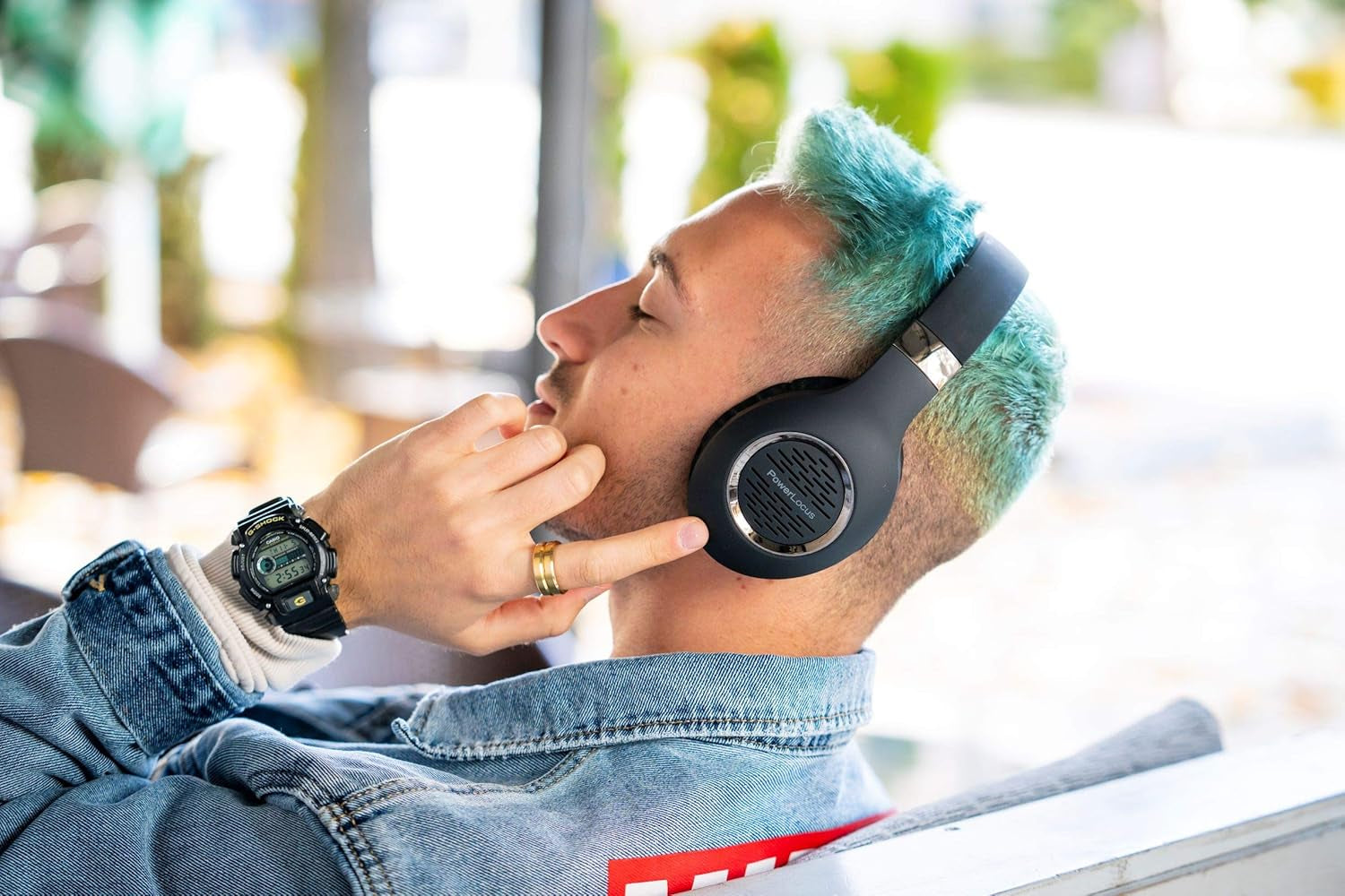 Bluetooth Headphones Over-Ear,  Wireless Headphones, Hi-Fi Stereo Deep Bass, Soft Earmuffs Foldable Headphone with Built-In Microphone, Wireless and Wired Headset for Cell Phones,Tablets, PC