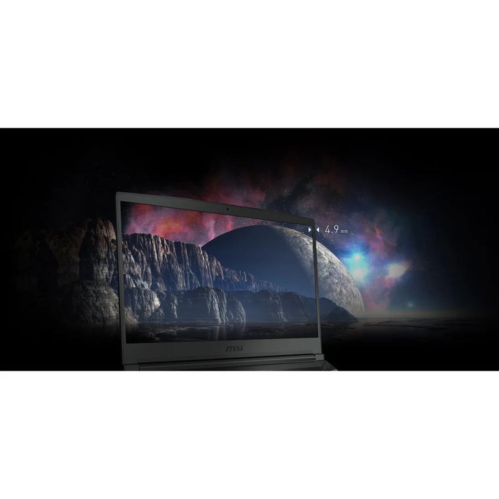 15.6" Full HD Gaming Laptop, Intel Core I5 I5-8300H, 8GB RAM, NVIDIA Geforce GTX 1650 Max-Q 4 GB, 256GB SSD, Windows 10 Home, Black, GF63 THIN 8SC-030